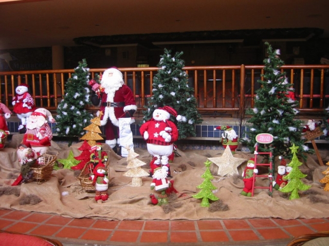 Im Dunes Beach Resort ist Weihnachten