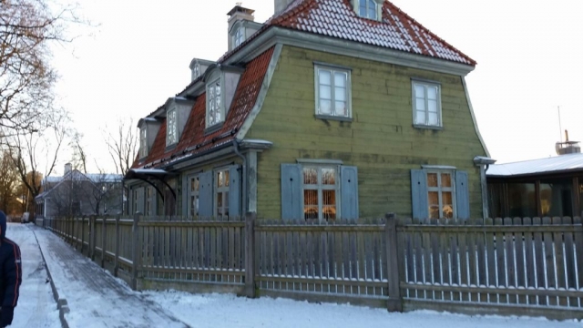 Außerhalb von Riga, in der Nähe vom Meer