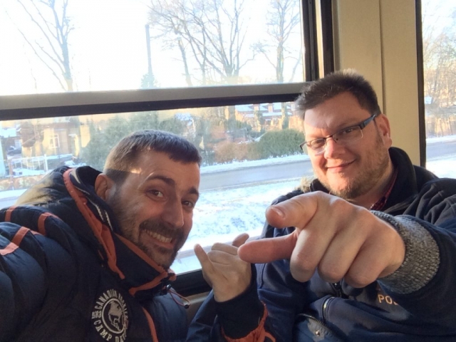 Historische Reise... Mit einer bestimmt 50 Jahren alten Bahn