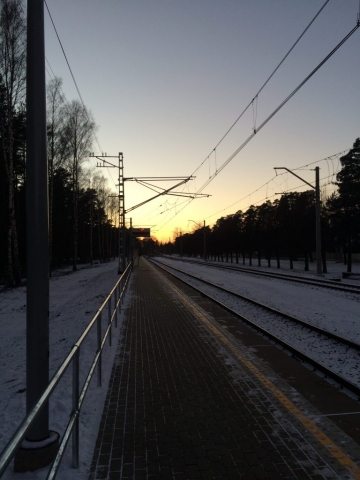 ... bei angenehmen -3 Grad ...