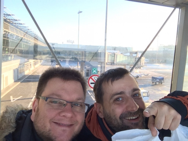 Tschüß Riga.. Bis irgendwann mal wieder..