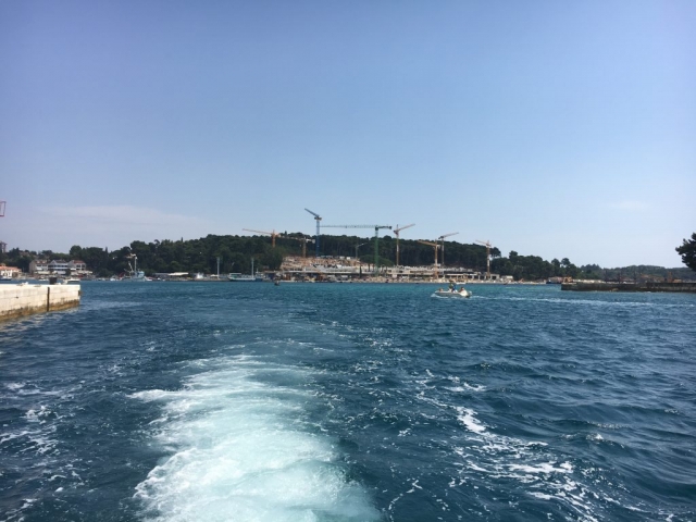 Und raus geht es aufs Meer
