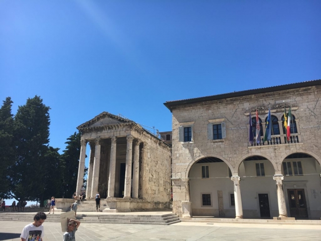 Augustus Tempel in Pula