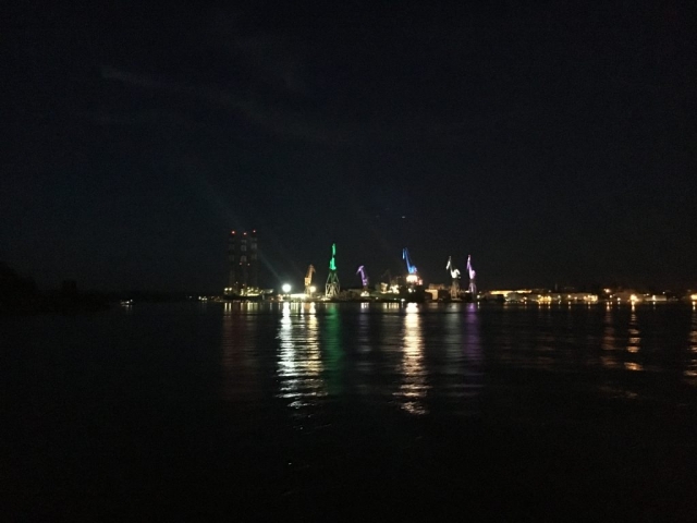 Viel Meer, etwas zu essen und trinken zum Abend war inklusive