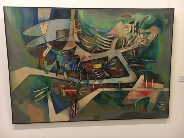 Noch ein moderneres Kunstwerk eines kubanischen Künstlers