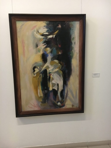 Kubanisches Gemälde im Museo de Bellas Artes Cubano