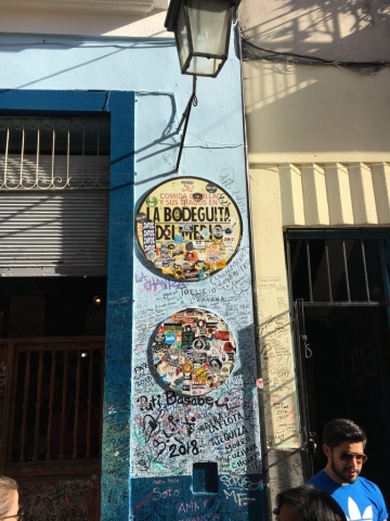 An der Wand von La Bodeguita del Medio verewigen – Check