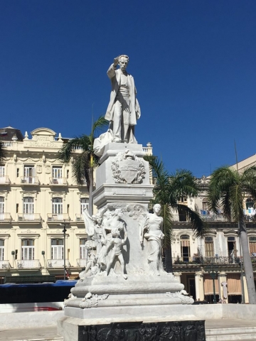 Statue von José Martí am Central Park