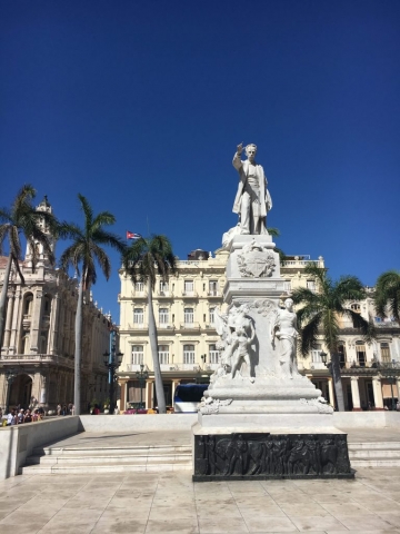 Estatua a José Martí, Parque Central, Havanna, Cuba