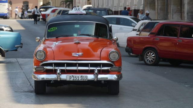 Privates Chevrolet Bel Air Taxi – Havanna, Cuba