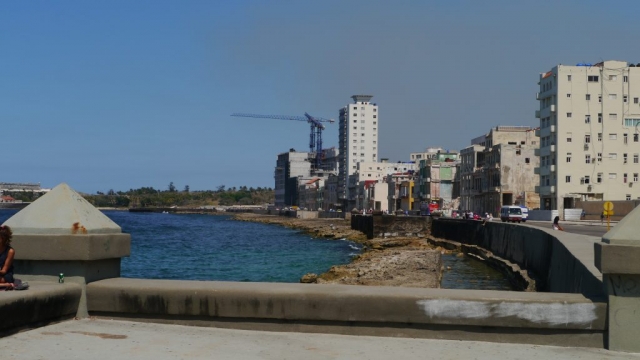 Die Bucht am Malecón